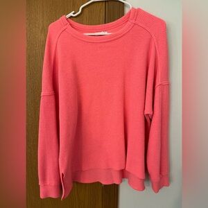 Maurices Coral Ribbed Knit Top